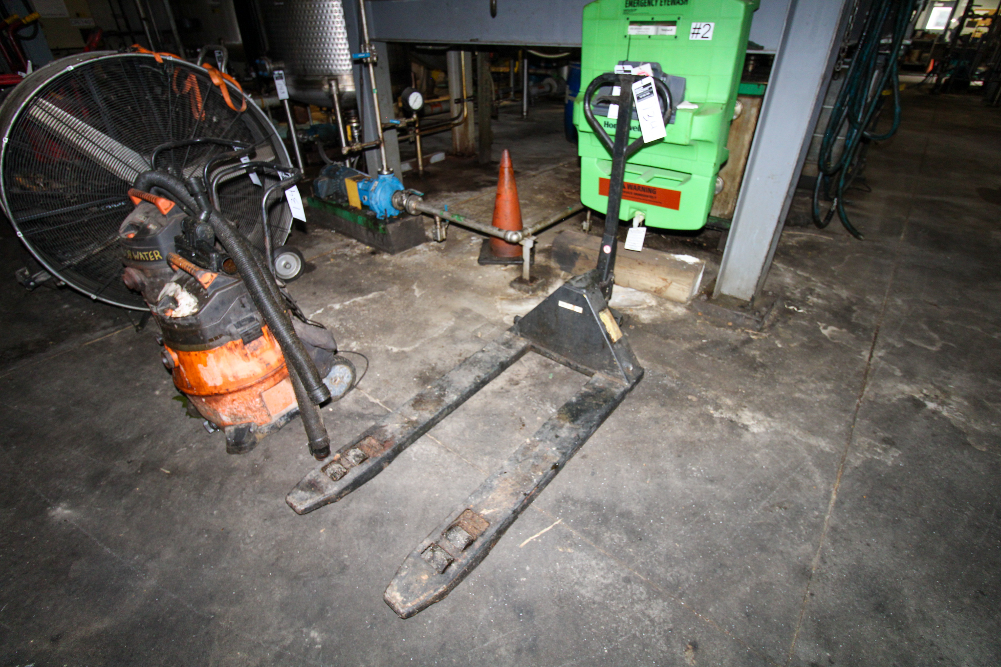MISCELLANEOUS MACHINERY AND EQUIPMENT IN THE MAIN PROCESSING BUILDING (134 - 25230-1)