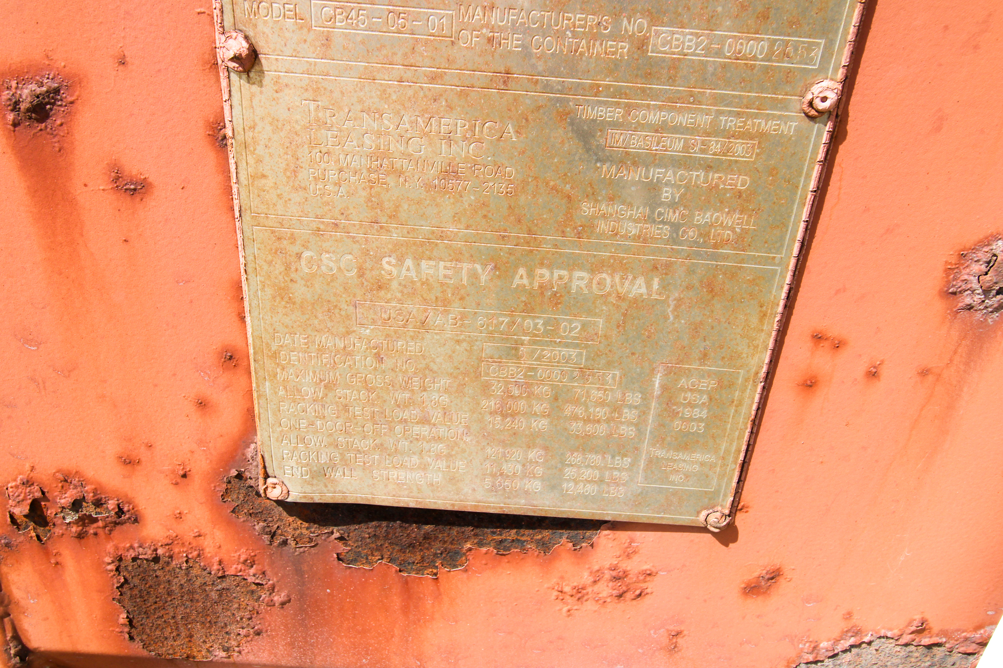 CONEX 2 (186 - 25230-1)