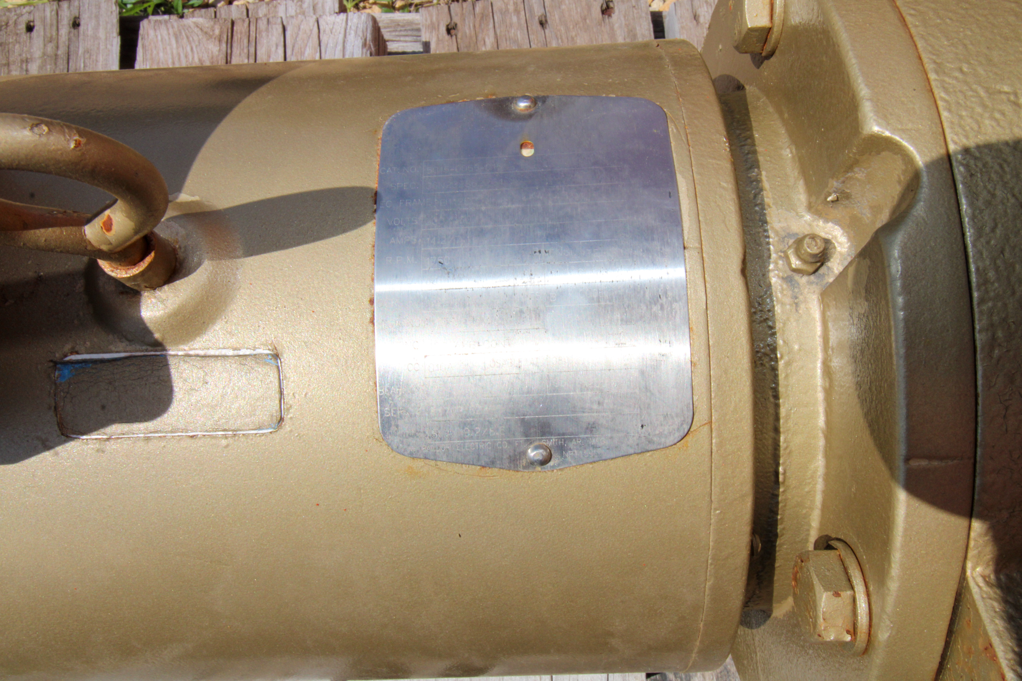 PUMP AND MOTOR (190 - 25230-1)